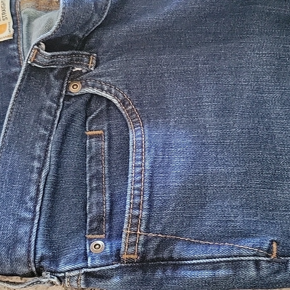 Carhartt Original Fit Blue Jeans - Picture 6 of 10